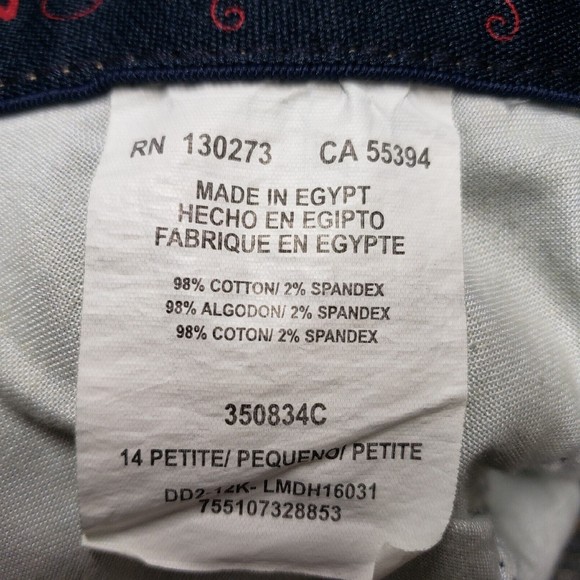 Lee Womens Jeans Size 14P Petite Boot Cut Stretch Most Comfy Fit Unworn 36x24.5 - Picture 5 of 9